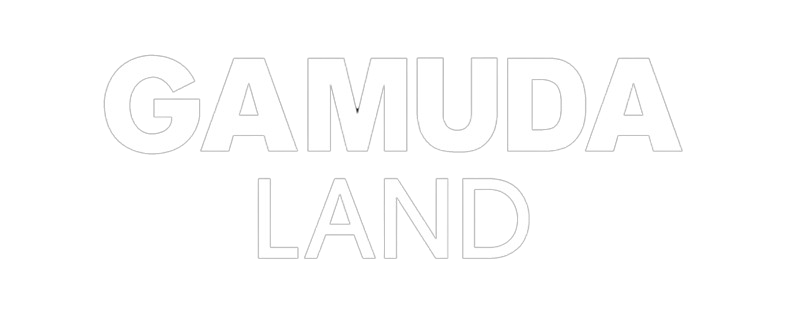 Gamuda Land logo (white)